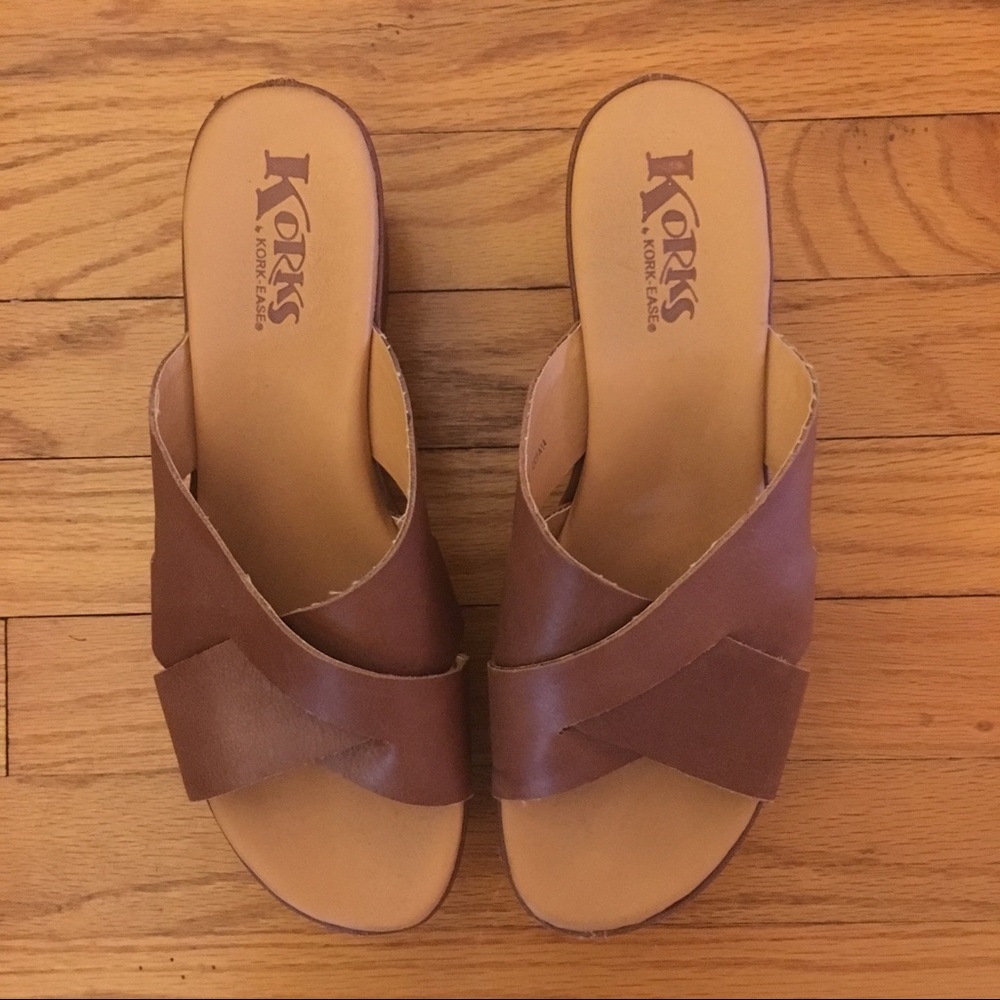 Leather sandals